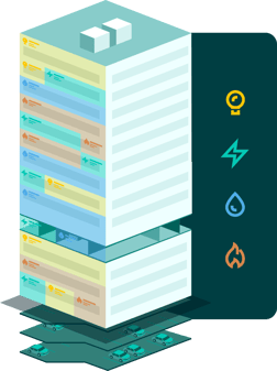 Building tenant spaces energy data